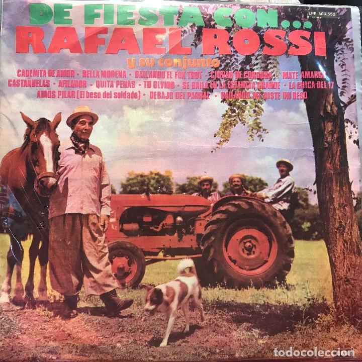 Vinyl records: LP uruguayo de Rafael Rossi y su conjunto a&ntilde;o 1974