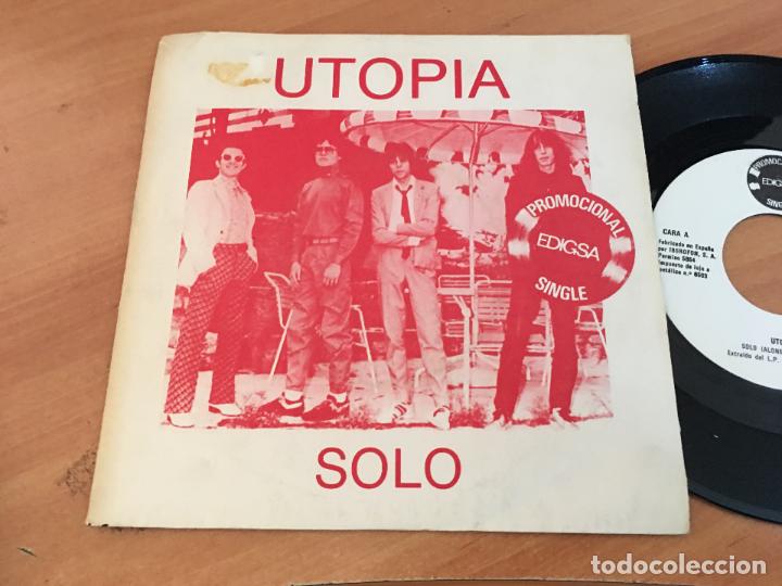 Discos de vinilo: UTOPIA (SOLO) SINGLE ESPA&Ntilde;A 1981 PROMO (EPI13) - Foto 1
