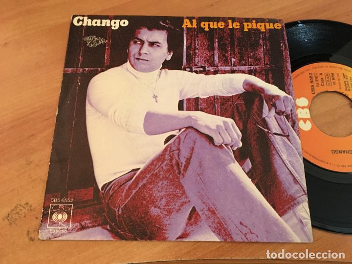 Discos de vinilo: CHANGO (AL QUE LE PIQUE) SINGLE ESPA&Ntilde;A 1978  (EPI13) - Foto 1