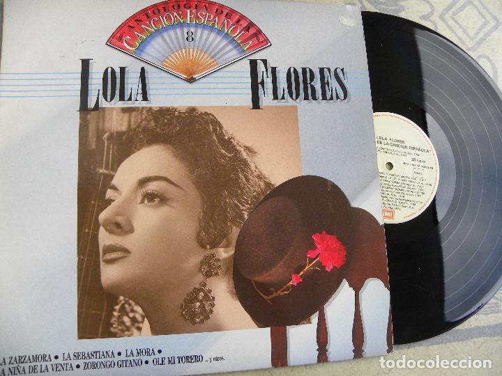 Discos de vinilo: LOLA FLORES -LP 1986 - Foto 1