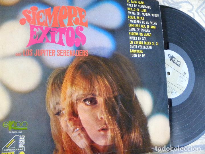 Discos de vinilo: LOS JUPITER SERENADERS -SIEMPRE EXISTOS -LP 1967 - Foto 1