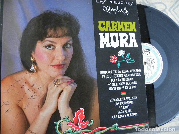 Discos de vinilo: CARMEN MORA -LP 1991 -FIRMADO Y DEDICADO -BUEN ESTADO