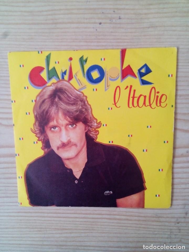 Discos de vinilo: Christophe - LItalie - Question Ambiance - Single - Foto 1