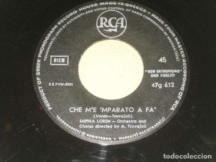 Discos de vinilo: SOFIA LOREN - ED. GRECIA - Foto 1