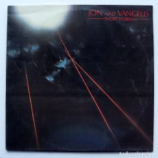 Discos de vinilo: 1980 LP JON AND VANGELIS, SHORT STORIES. Lote 128774671