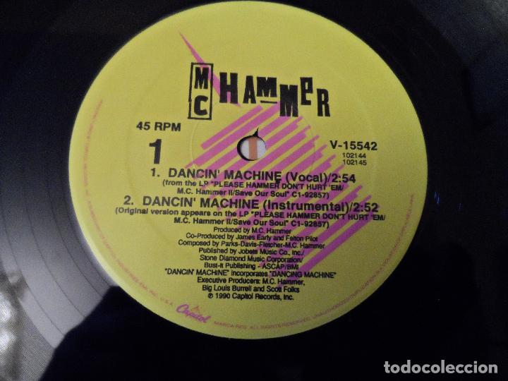 Discos de vinilo: mc hammer - dancin machine - Foto 3