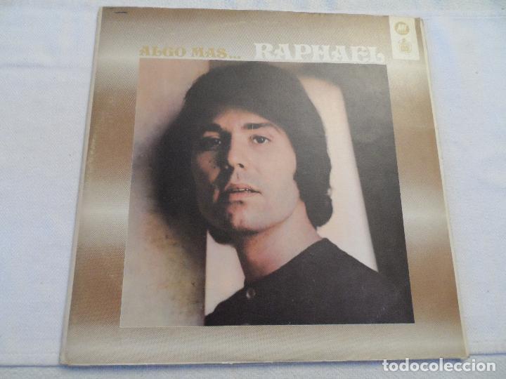 Discos de vinilo: RAPHAEL - ALGO MAS... (ARGENTINA 1971) - Foto 1