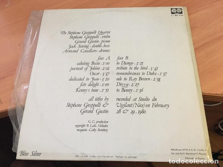 Discos de vinilo: STEPHANE GRAPPELLI (TRIBUTE TO) LP ESPA&Ntilde;A 1981 (B-27) - Foto 3