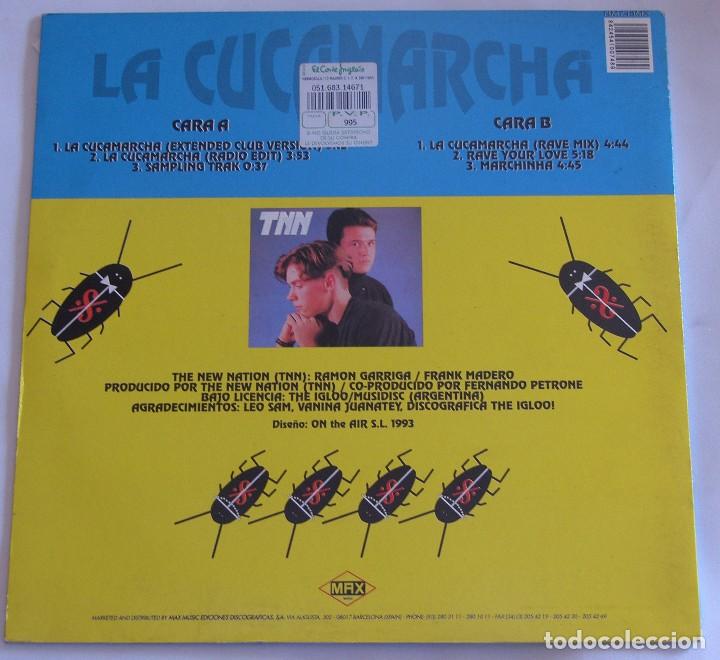 Discos de vinilo: TNN - LA CUCAMARCHA - MAX MUSIC 1993 - Foto 2