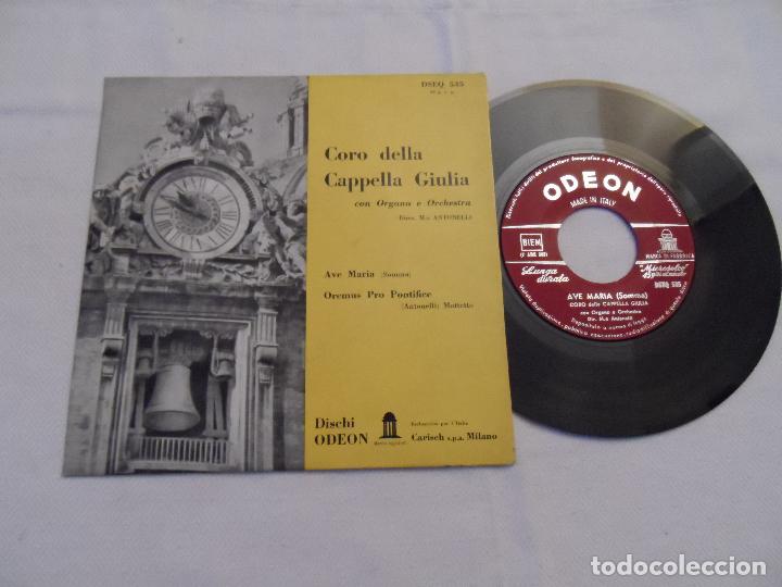 Discos de vinilo: CORO DELLA CAPPELLA GIULIA - AVE MARIA - Foto 1
