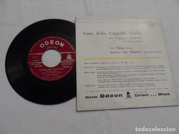 Discos de vinilo: CORO DELLA CAPPELLA GIULIA - AVE MARIA - Foto 2