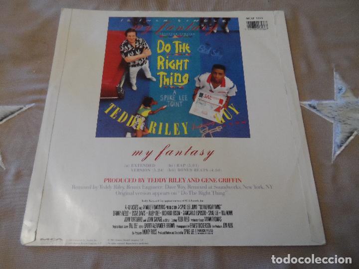Discos de vinilo: TEDDY RILEY FEAT. GUY - MY FANTASY - Foto 2