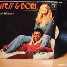 Discos de vinilo: WESS & DORI AMORE BELLISIMO LP SPAIN 1977 PDELUXE