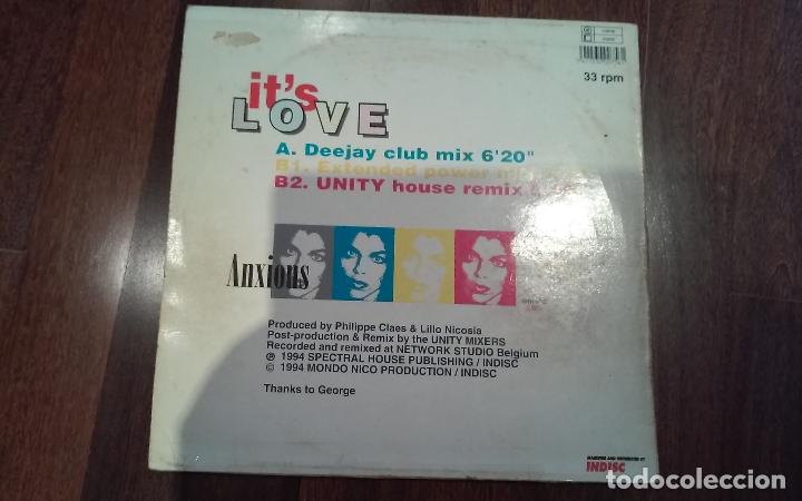 Discos de vinilo: Anxious-its love.maxi - Foto 2
