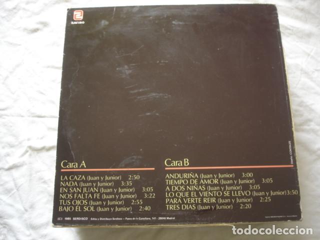 Discos de vinilo: Juan Y Junior   Juan Y Junior - Foto 2