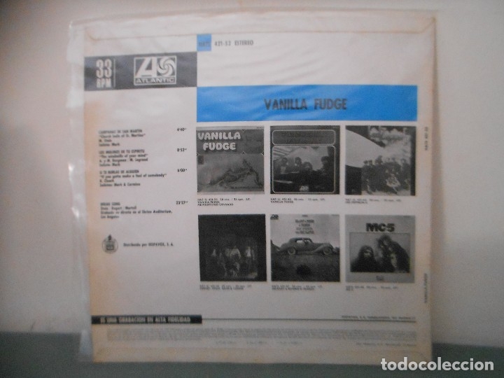 Discos de vinilo: VANILLA FUDGE - Foto 2