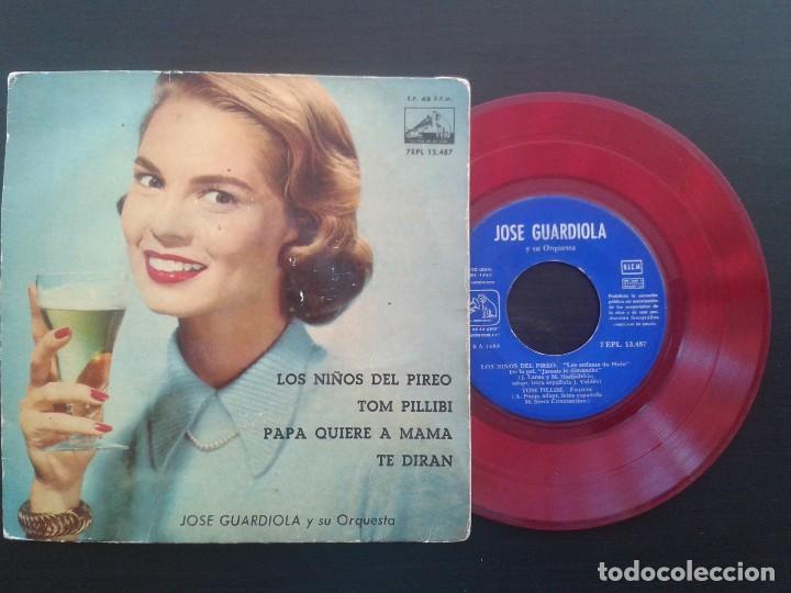 Discos de vinilo: Lot de 12 singles de Jos&eacute; Guardiola - Foto 3