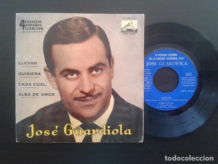 Discos de vinilo: Lot de 12 singles de Jos&eacute; Guardiola - Foto 5