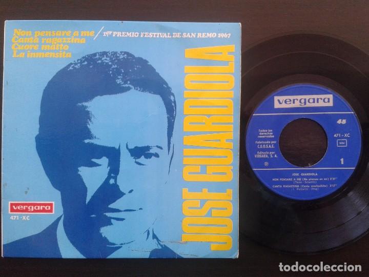 Discos de vinilo: Lot de 12 singles de Jos&eacute; Guardiola - Foto 11