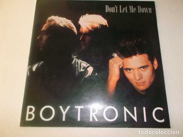 Discos de vinilo: BOYTRONIC DON,T LET ME DOWN - Foto 6