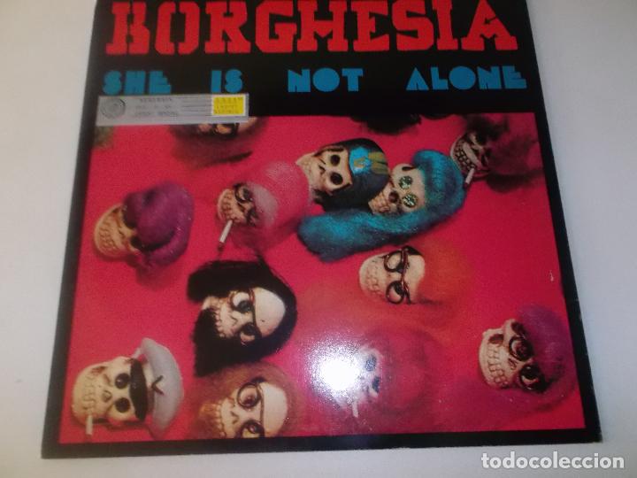 Discos de vinilo: Borghesia &lrm;&ndash; She Is Not Alone 1989 EBM - Foto 1
