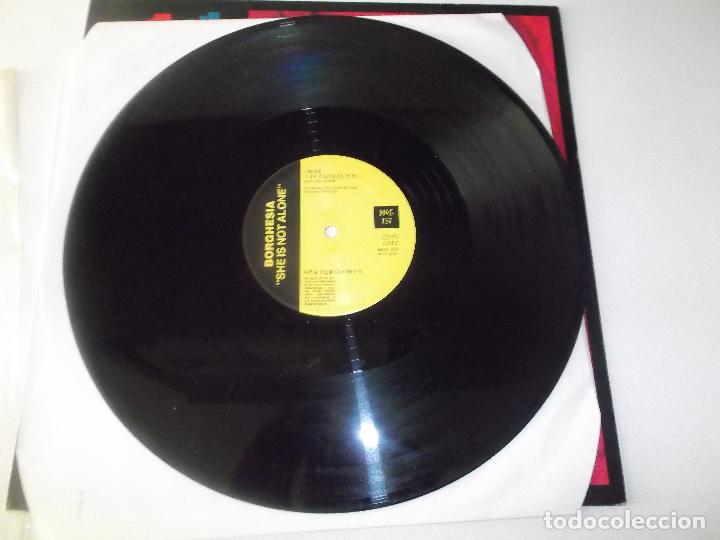 Discos de vinilo: Borghesia &lrm;&ndash; She Is Not Alone 1989 EBM - Foto 3