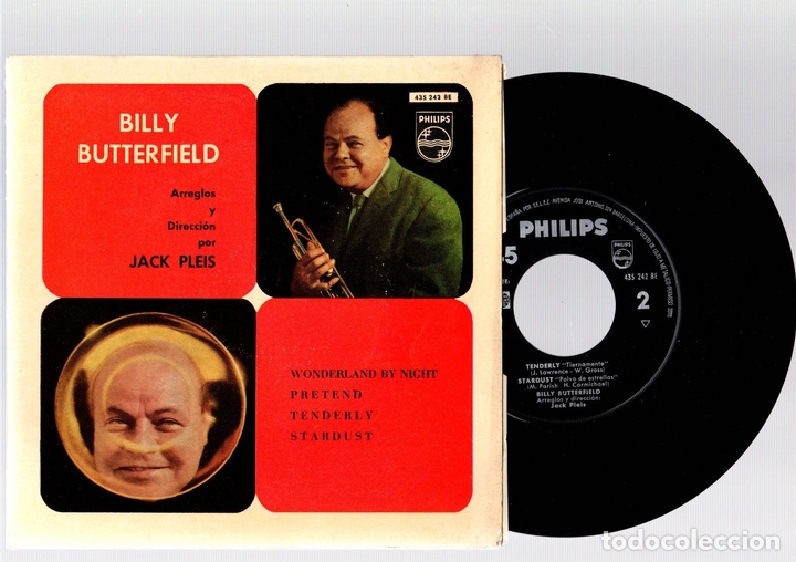 Discos de vinilo: SINGLE BILLY BUTTERFIELD. PHILIPS, A&Ntilde;O 1962 - Foto 1