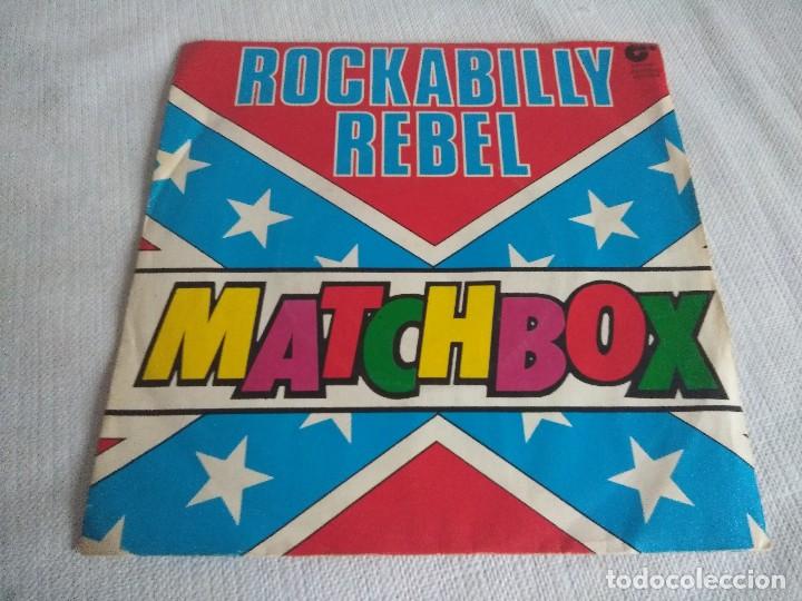 Discos de vinilo: SINGLE/MATCHBOX/ROCKABILLY REBEL. - Foto 1
