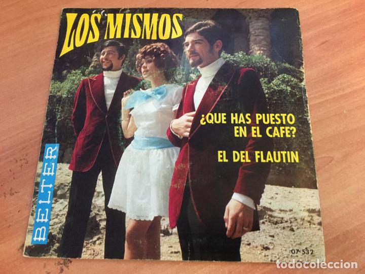 Discos de vinilo: LOS MISMOS (&iquest;QUE HAS PUESTO EN EL CAFE?) SINGLE ESPA&Ntilde;A 1969 (EIP14) - Foto 3
