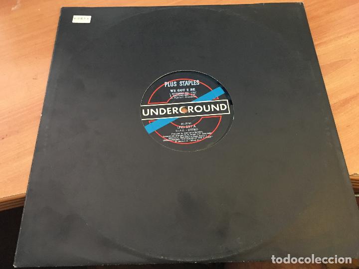 Discos de vinilo: PLUS STAPLES (WE GOT 2 BE) MAXI (B-27) - Foto 2