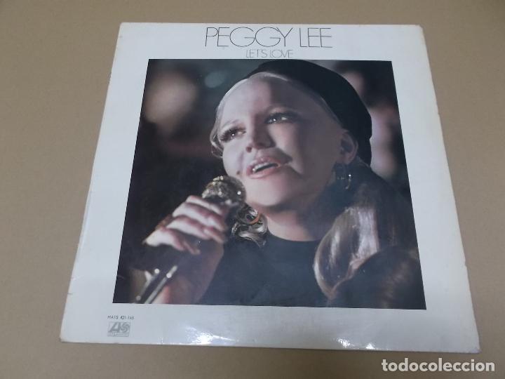 Disques de vinyle: PEGGY LEE (LP) LET&rsquo;S LOVE A&Ntilde;O 1974