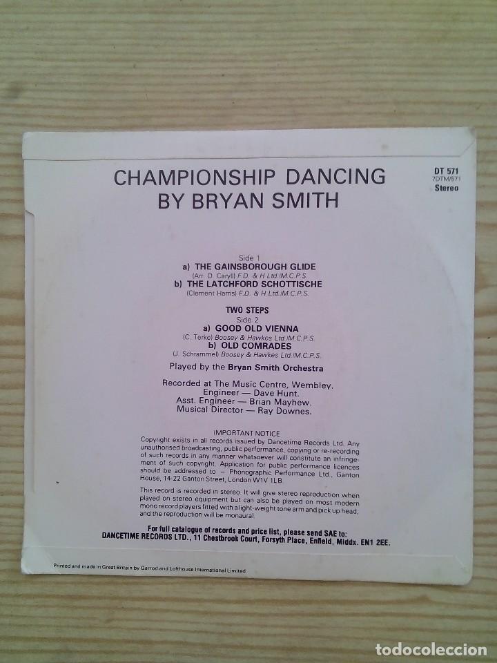Discos de vinilo: Byan Smith - Championship Dancing By Bryan Smith - Single - Foto 2