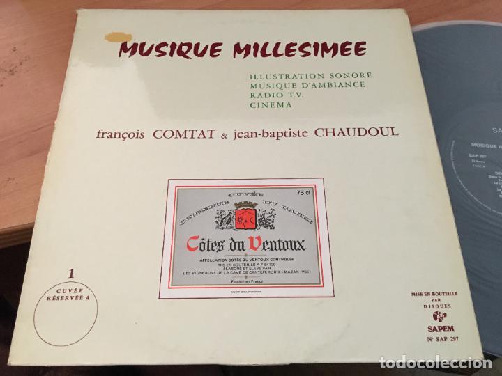 Disques de vinyle: FRAN&Ccedil;OIS COMTAT - JEAN BAPTISTE CHAUDOUL (MUSIQUE MILLESIMEE) LP FRANCE (B-26)