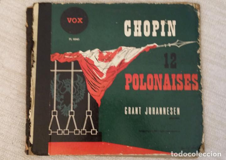 Disques de vinyle: &Aacute;lbum de 2 discos: Chopin - Doce Polonesas - Grant Johannesen