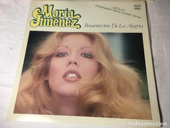 Discos de vinilo: DISCO LP CARPETA MARIA JIMENEZ - Foto 1 - 129363687