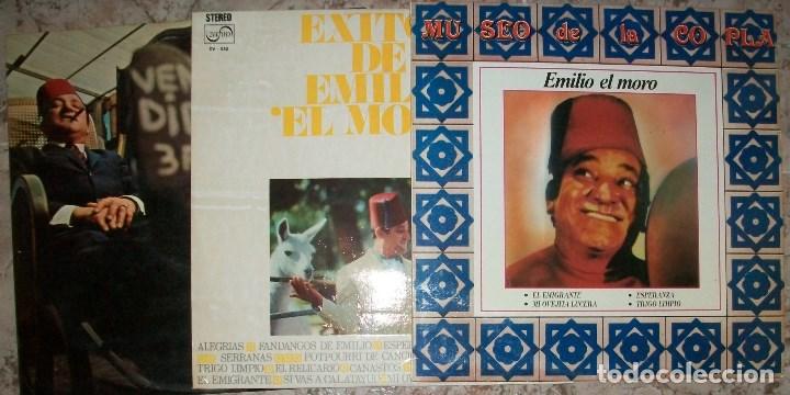 Discos de vinilo: Discos (Emilio el Moro  3 discos) - Foto 1