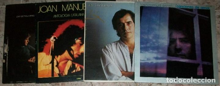 Discos de vinilo: Discos (Joan Manuel Serrat  4 discos  2 en catalan) - Foto 1