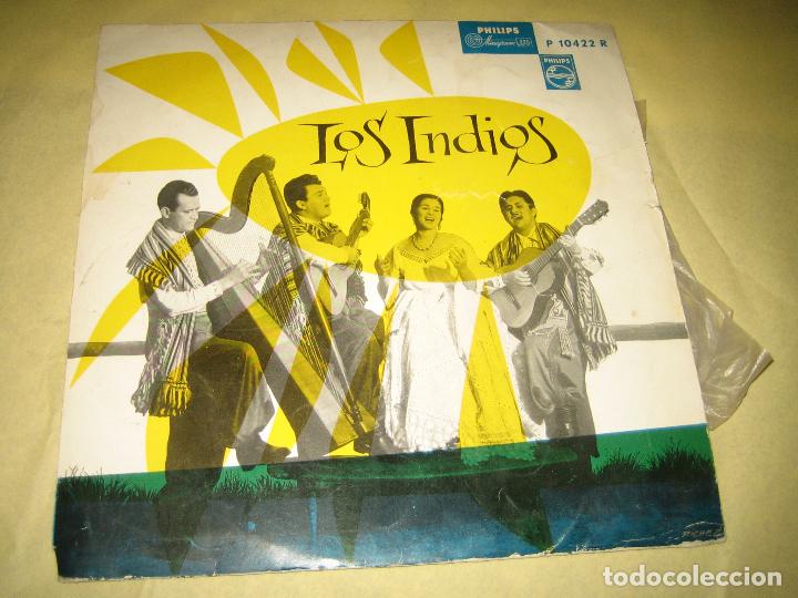 Discos de vinilo: LOS INDIOS - DISCO DE 25CM  - 1957 - Foto 1