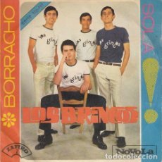 Discos de vinilo: LOS BRINCOS - BORRACHO / SOLA - SINGLE DE VINILO 