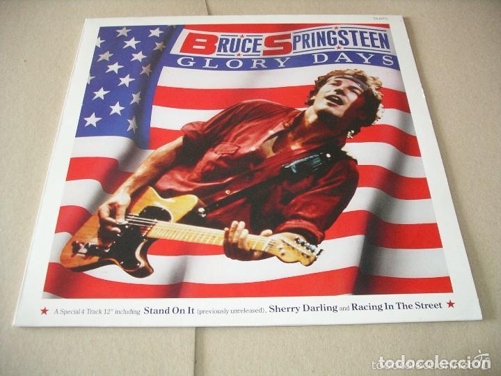 Discos de vinilo: MAXI BRUCE SPRINGSTEEN : GLORY DAYS ( 4 TEMAS ) - Foto 1