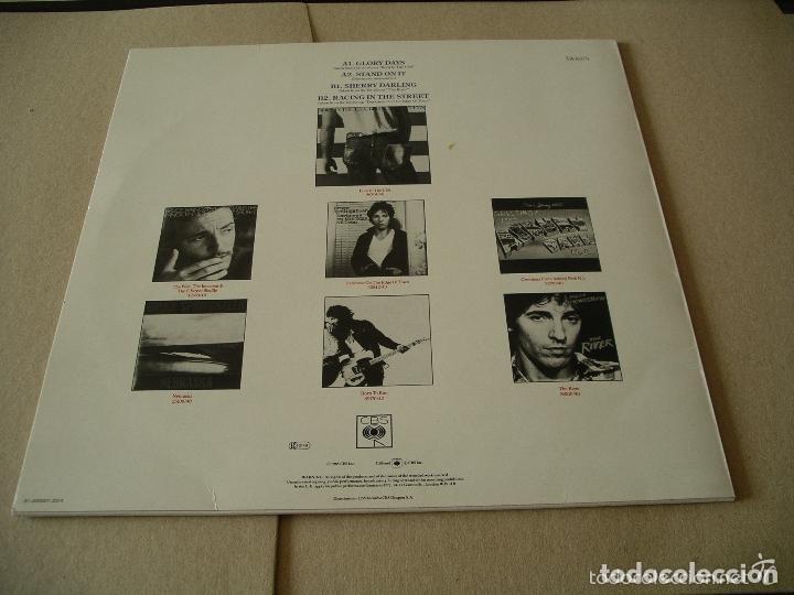 Discos de vinilo: MAXI BRUCE SPRINGSTEEN : GLORY DAYS ( 4 TEMAS ) - Foto 2