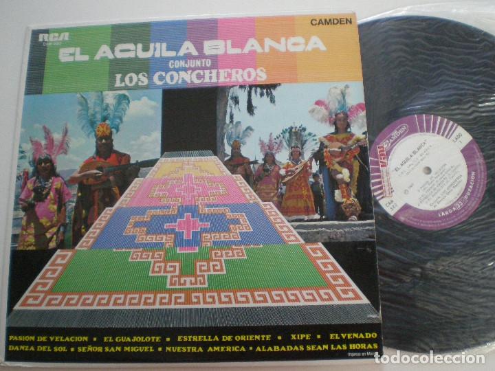 los concheros - el aguila blanca- lp promo mexi - Buy LP vinyl records of  Ethnic and World Music on todocoleccion