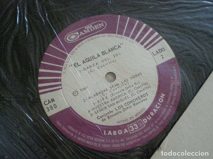 los concheros - el aguila blanca- lp promo mexi - Compra venta en  todocoleccion