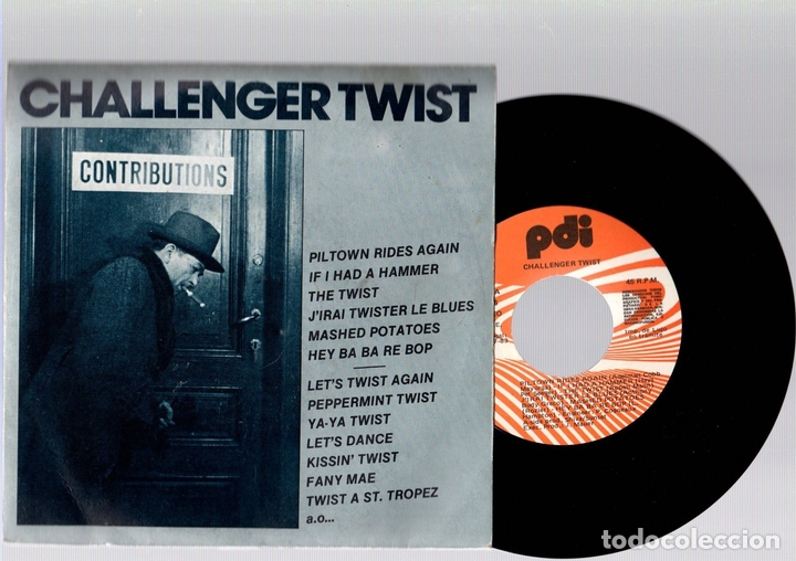 Discos de vinilo: SINGLE CHALLENGER TWIST. PDA, 1983 - Foto 1