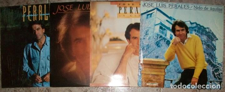 Discos de vinilo: Discos (Jose Luis Perales  4 discos) - Foto 1