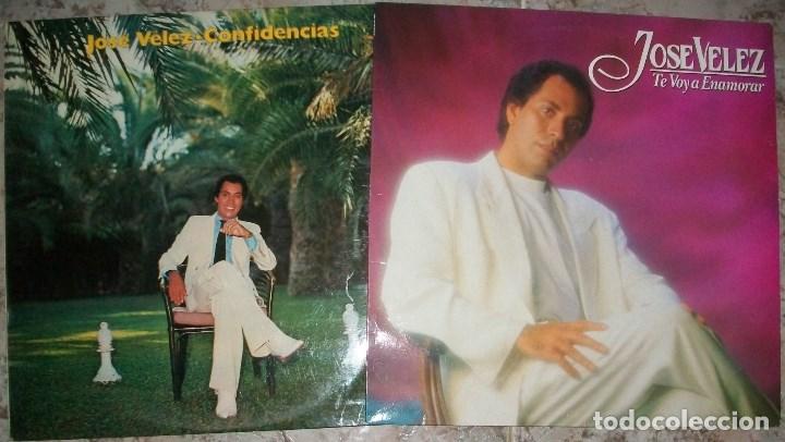Discos de vinilo: Discos (Jose Velez  2 discos) - Foto 1