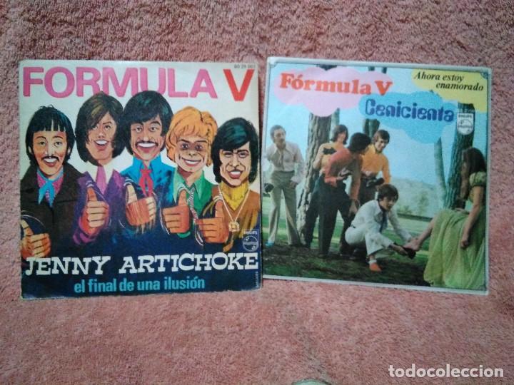 Discos de vinilo: DOS DISCOS SINGLE DE FORMULA V - Foto 1