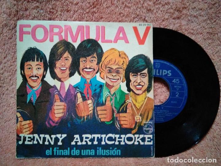 Discos de vinilo: DOS DISCOS SINGLE DE FORMULA V - Foto 3