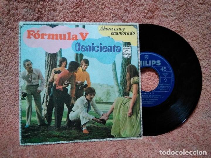 Discos de vinilo: DOS DISCOS SINGLE DE FORMULA V - Foto 4