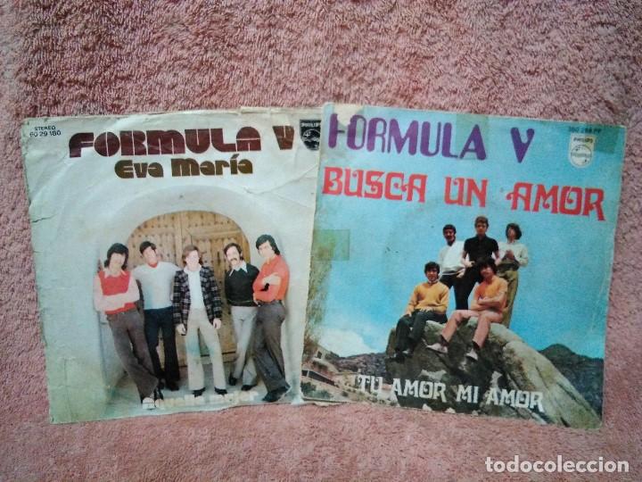 Discos de vinilo: DOS SINGLES DE FORMULA V - Foto 1